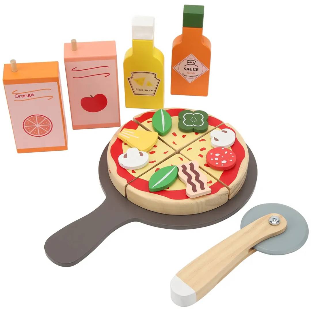 Set de Sartén Gourmet y Pizza de Madera
