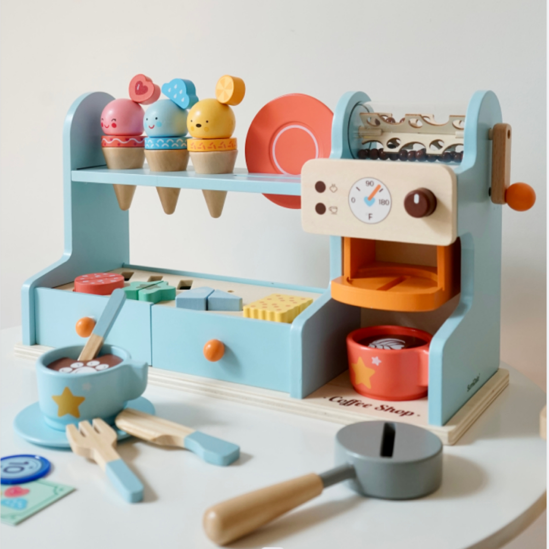 Icecream & coffee counter