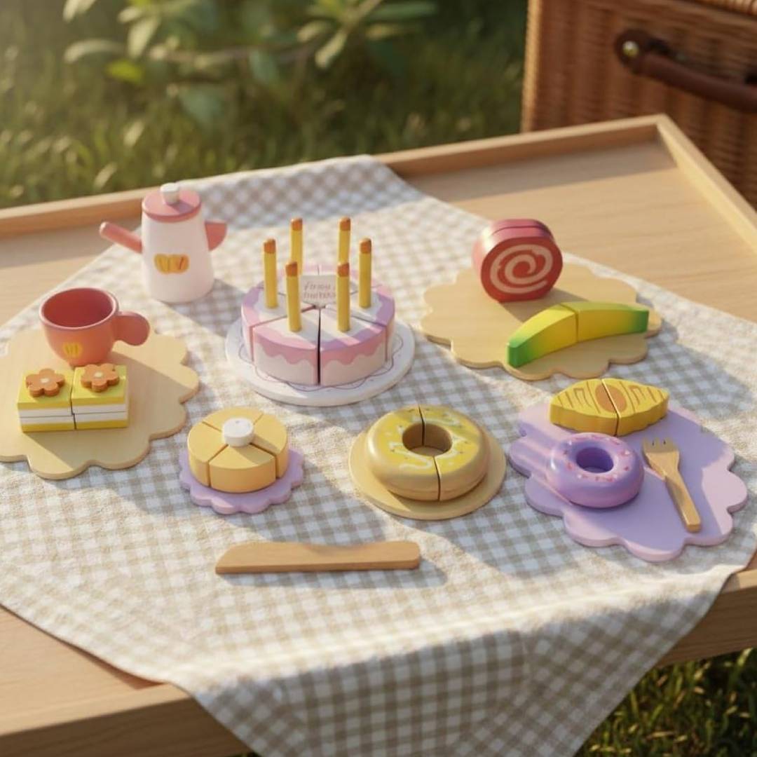 Balde de postres de cumpleaños para Cortar
