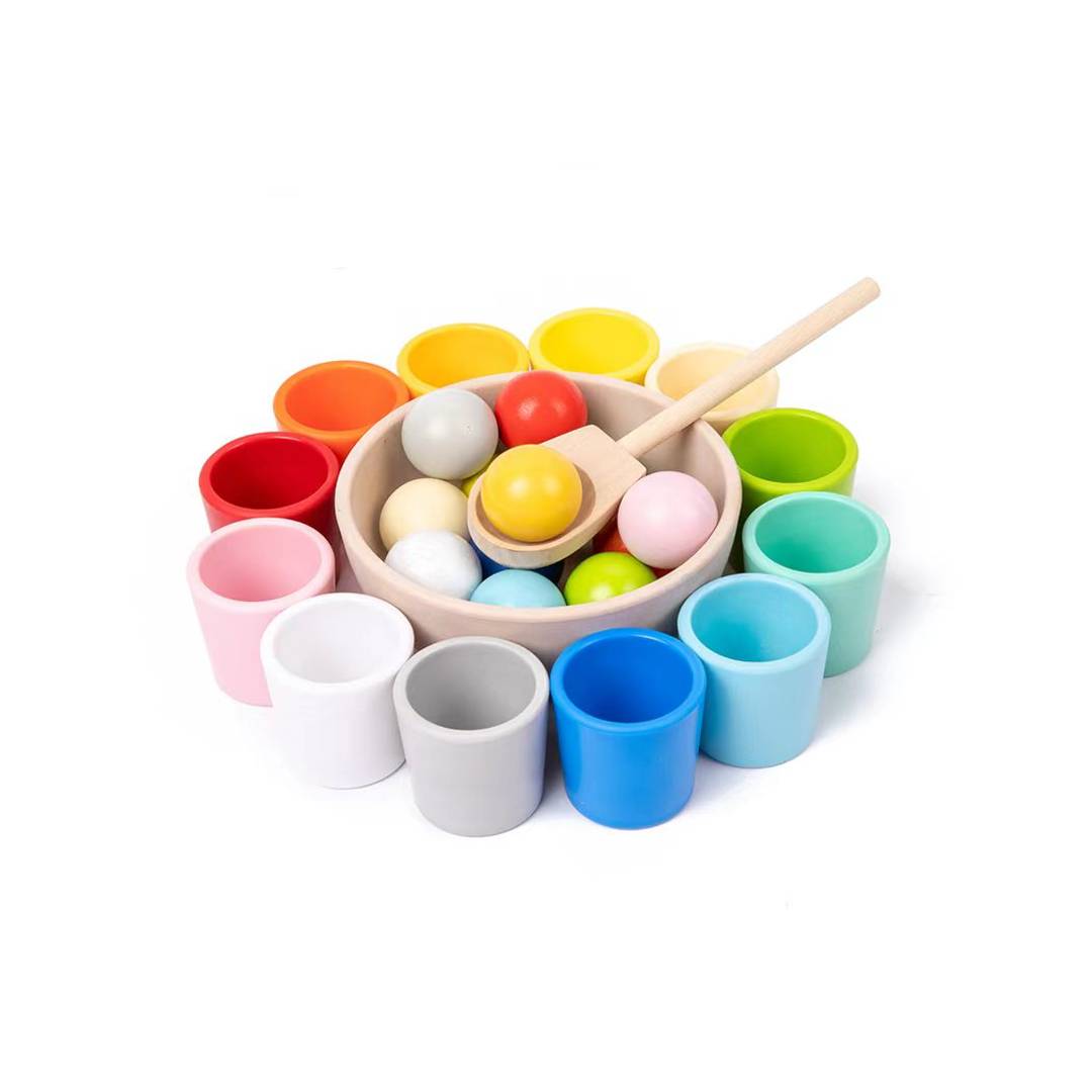 Cuenco de Colores Montessori Modelo Deluxe